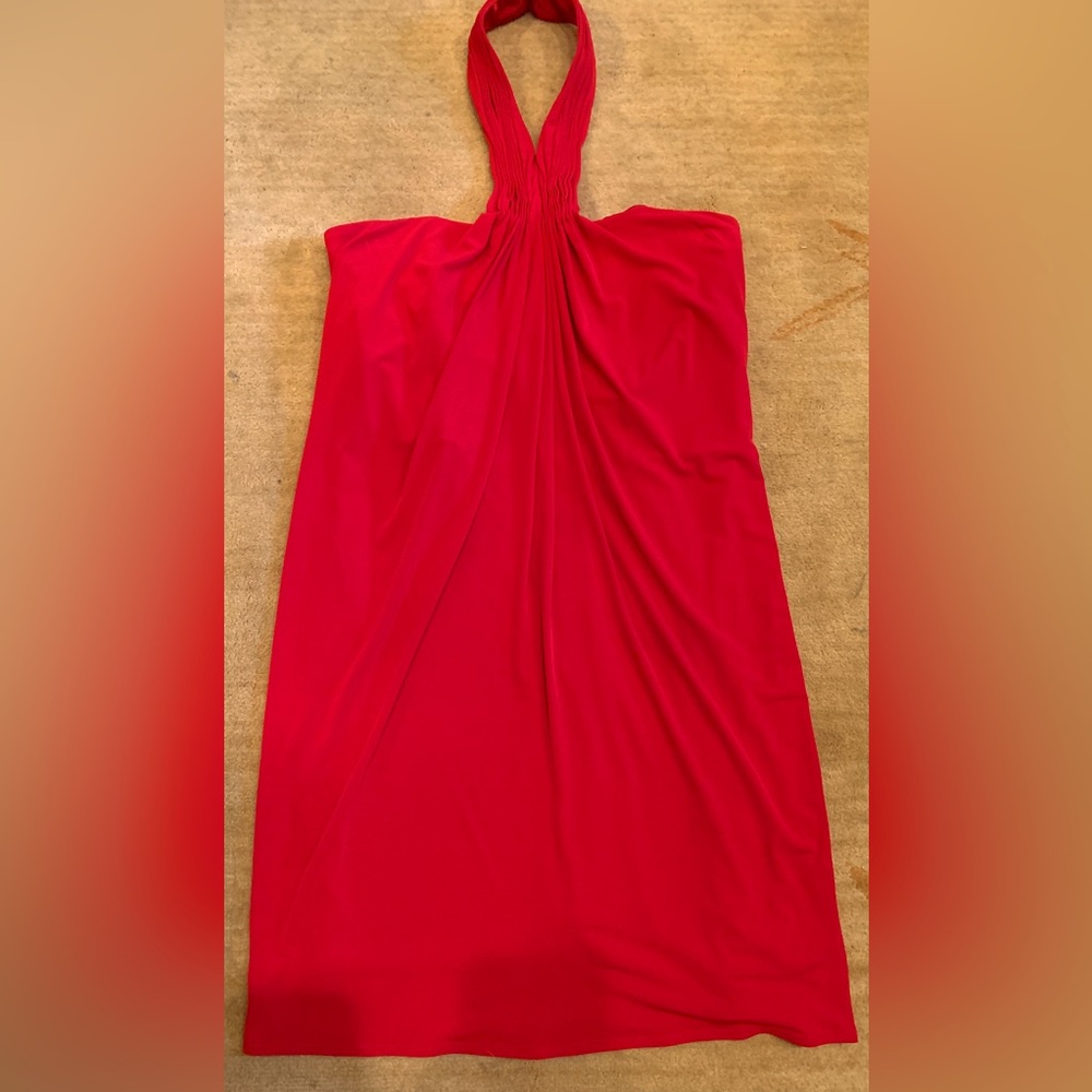 Cocktail halter dress